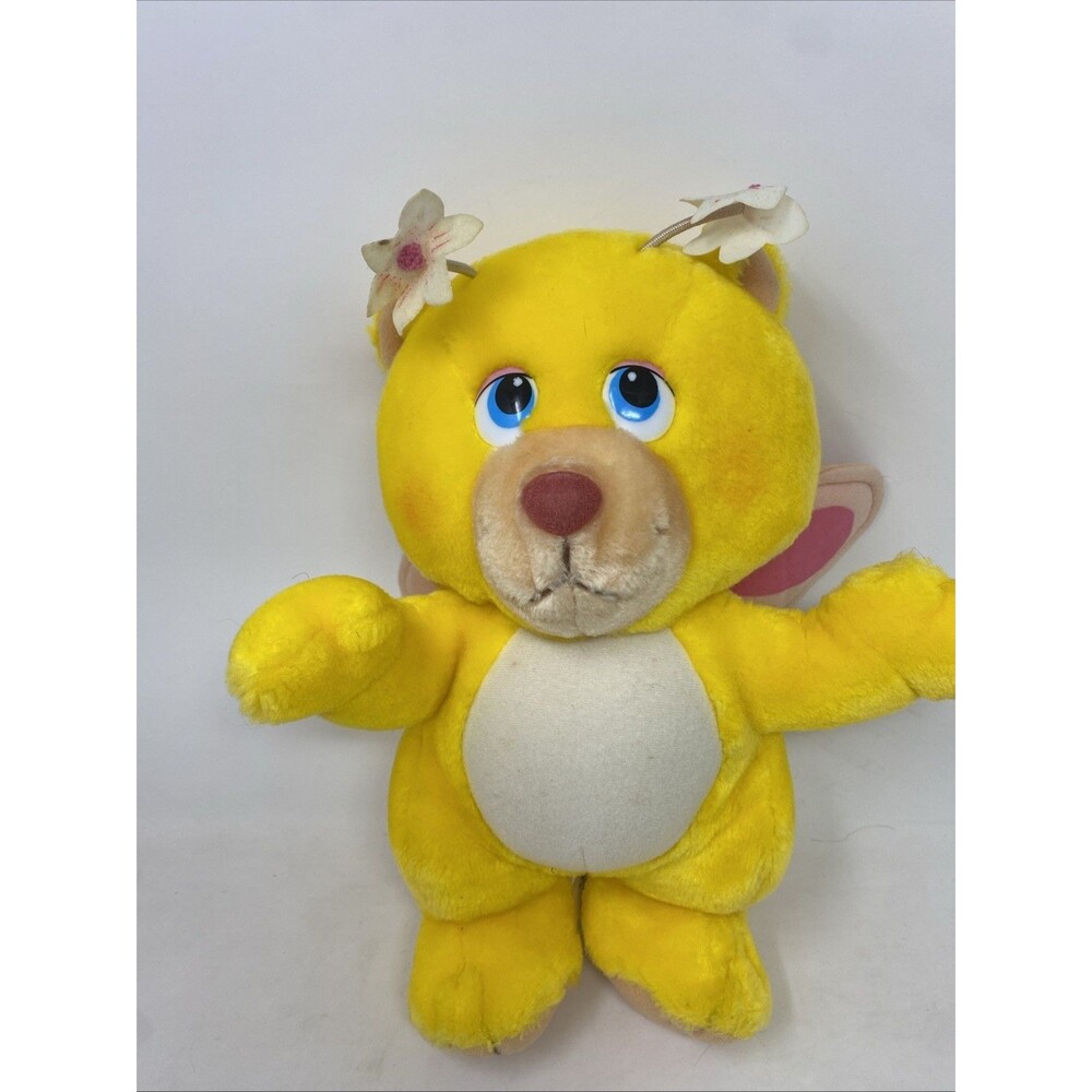 Vintage Disney Wuzzles - Butterbear 12" Plush - Hasbro Softies 1984